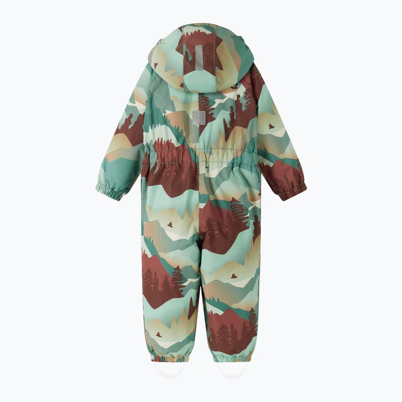 Children's suit Reima Puhuri stone green 2