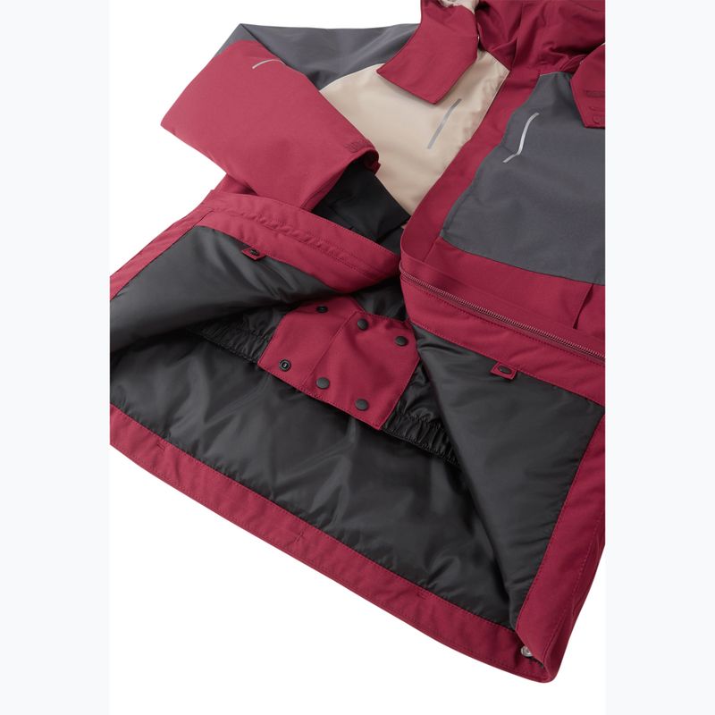 Children's winter jacket Reima Iitto maroon 7