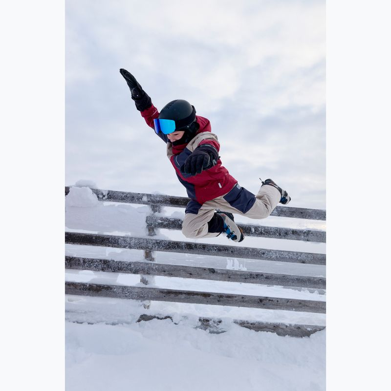 Children's winter jacket Reima Iitto maroon 14