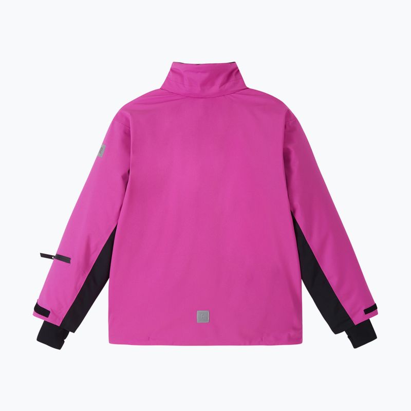Children's ski jacket Reima Jatuni Fucshia 3