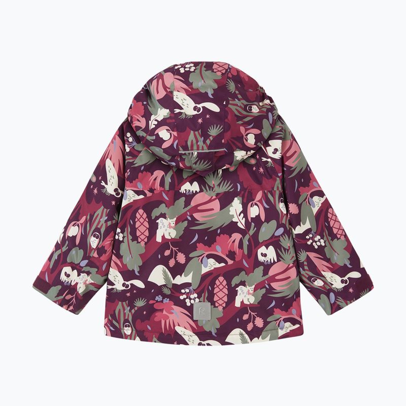 Children's insulated jacket Reima Parkkila deep purple 2