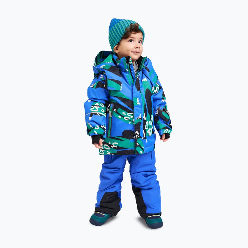 Children's ski jacket Reima Kairala sparkly blue 12