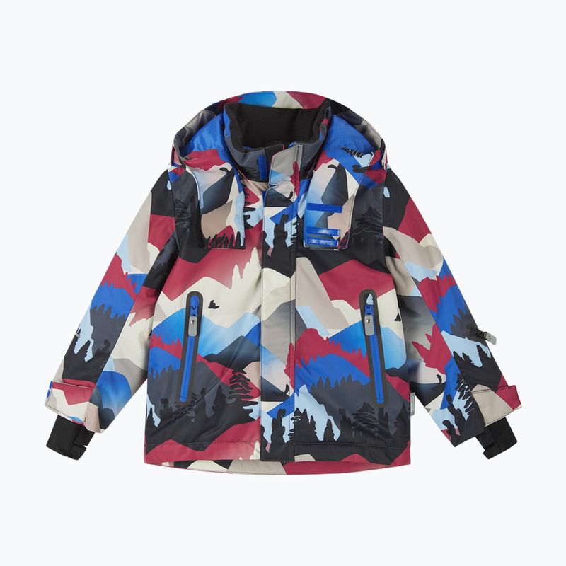 Children's ski jacket Reima Kairala soft black