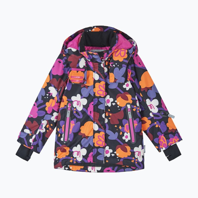 Children's ski jacket Reima Kiiruna black