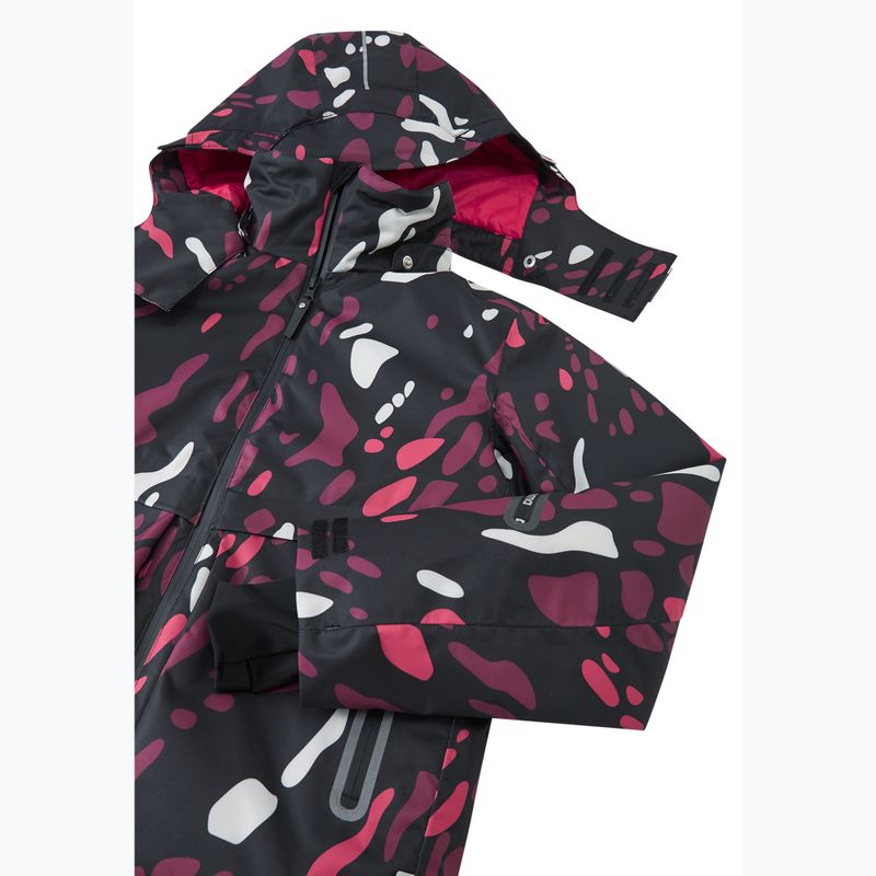 Children's ski jacket Reima Tirro maroon 5
