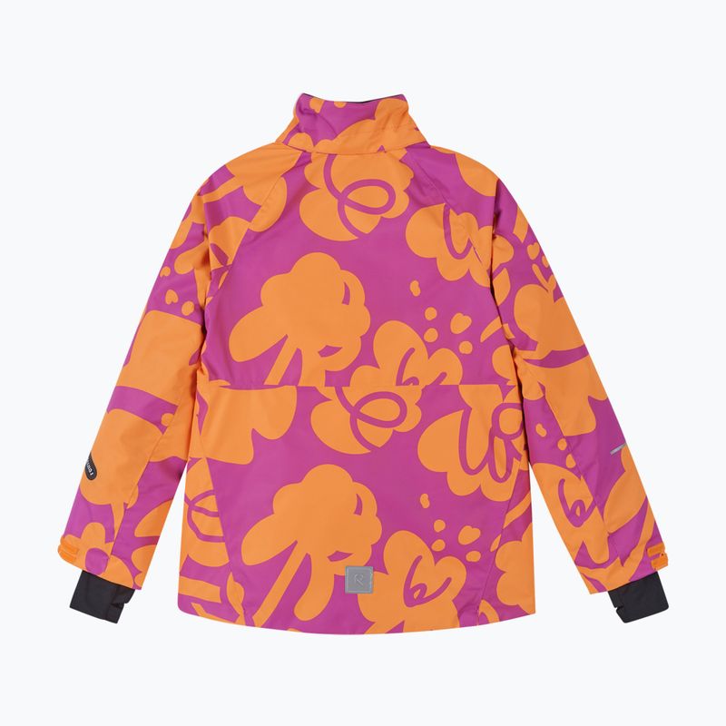 Children's ski jacket Reima Posio fucshia 3