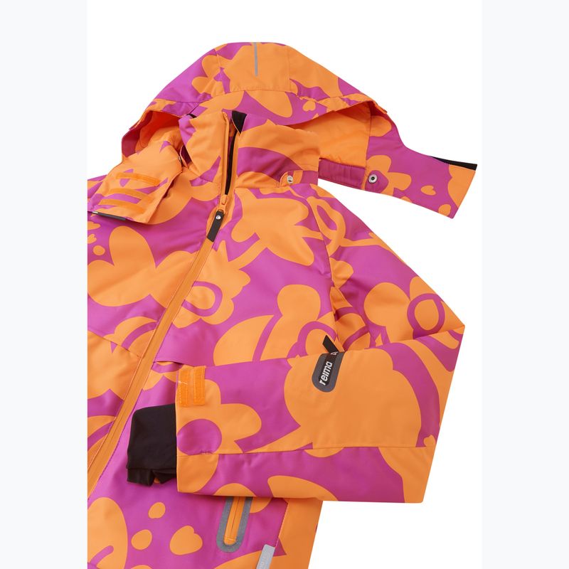 Children's ski jacket Reima Posio fucshia 4