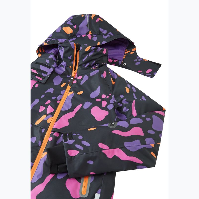 Children's ski jacket Reima Posio plum purple 4