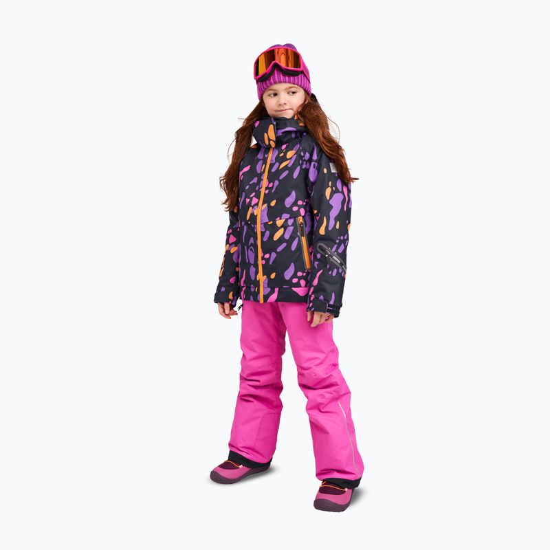 Children's ski jacket Reima Posio plum purple 12