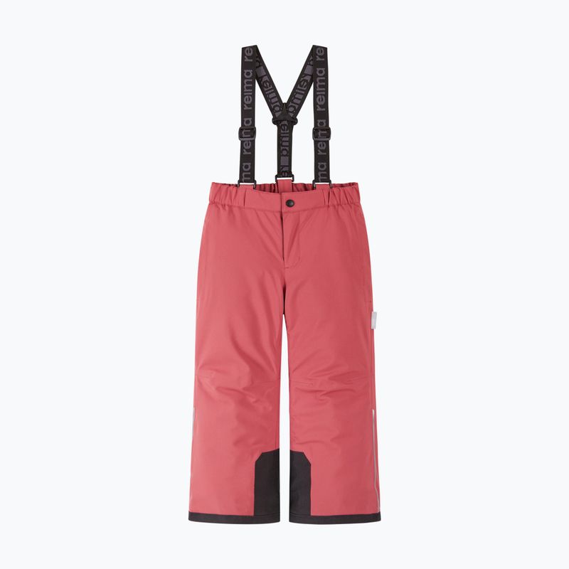 Children's ski trousers Reima Proxima red clay