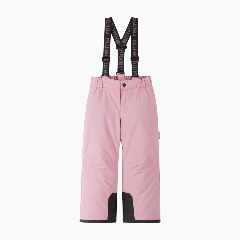 Children's ski trousers Reima Proxima grey pink