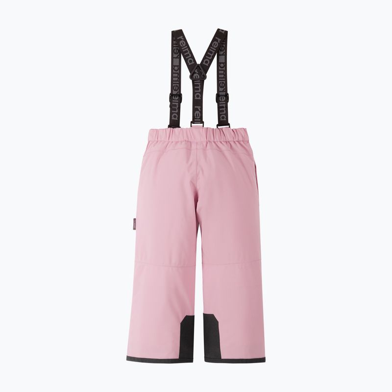 Children's ski trousers Reima Proxima grey pink 2