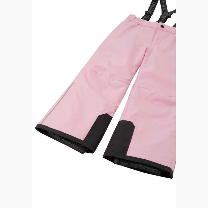 Children's ski trousers Reima Proxima grey pink 4