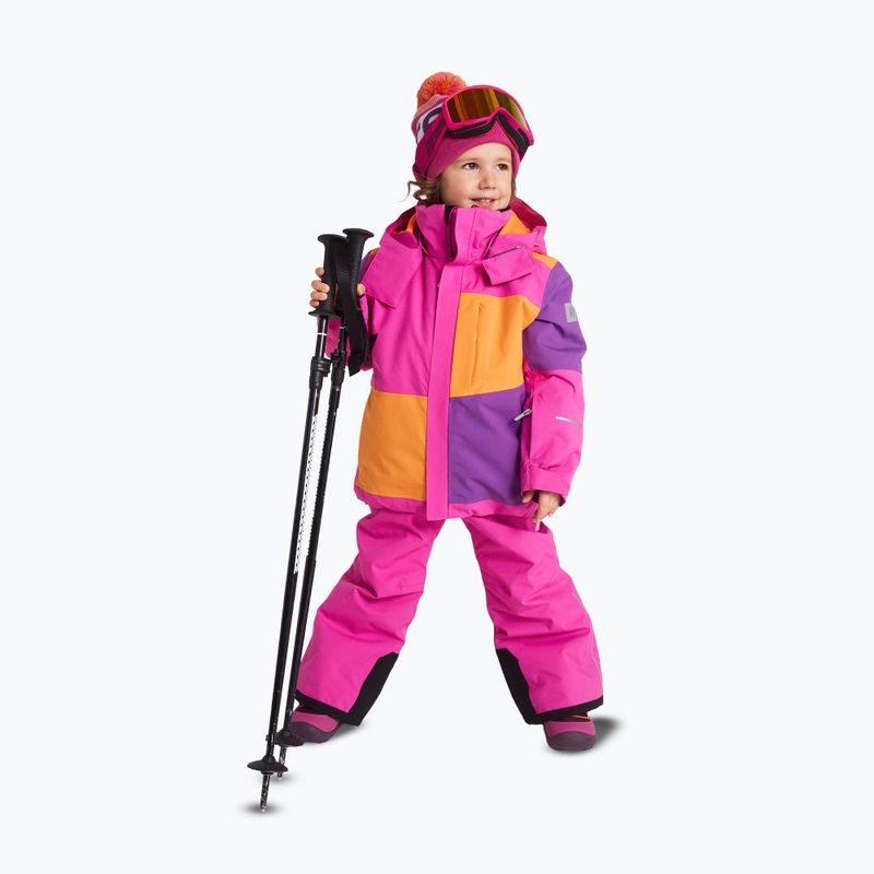 Children's ski trousers Reima Proxima fucshia 2