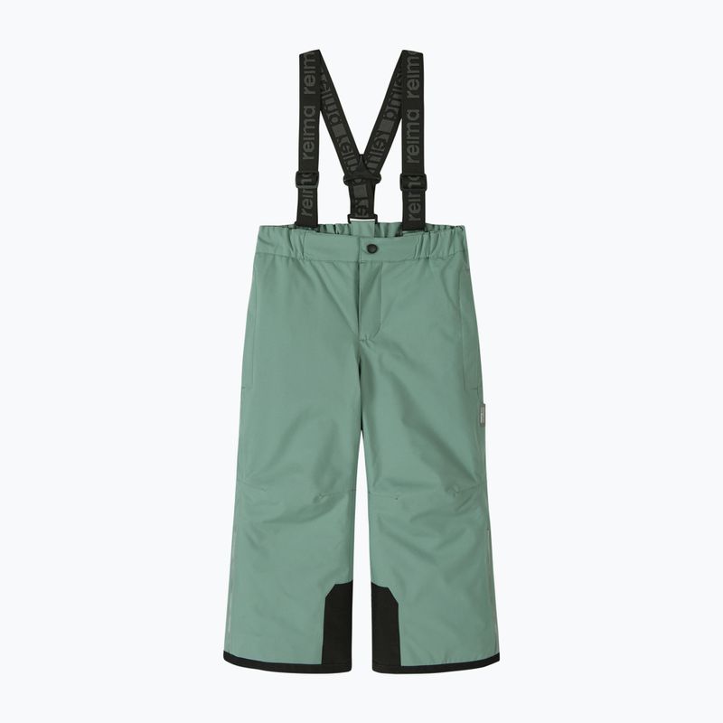 Children's ski trousers Reima Proxima stone green 3