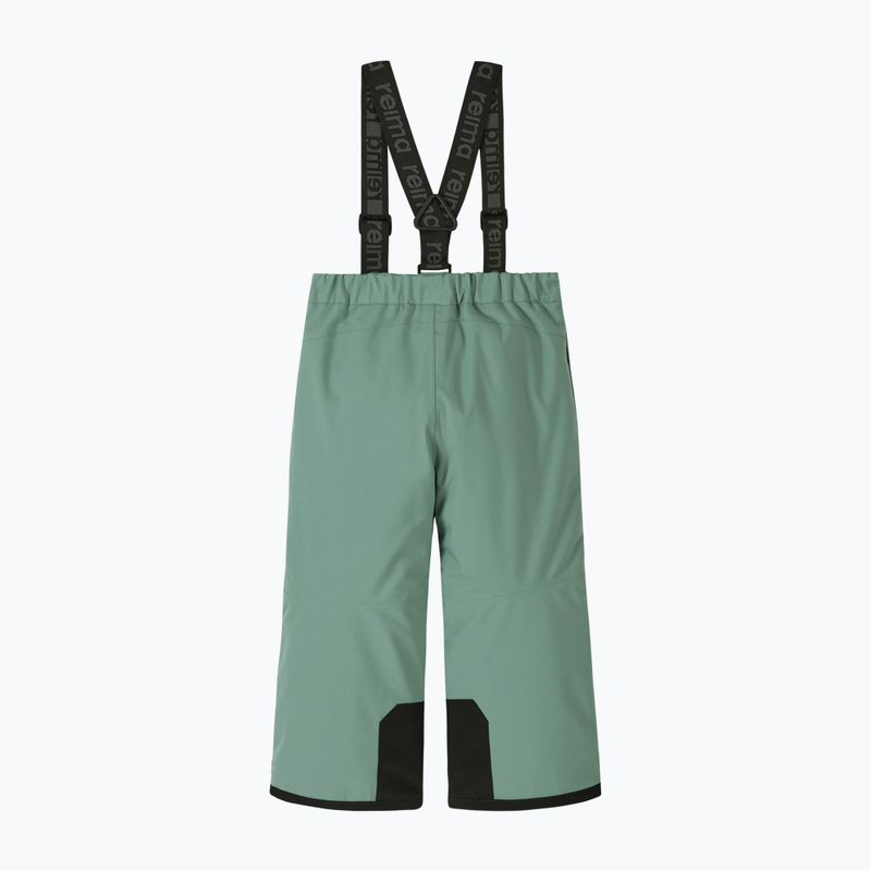 Children's ski trousers Reima Proxima stone green 4