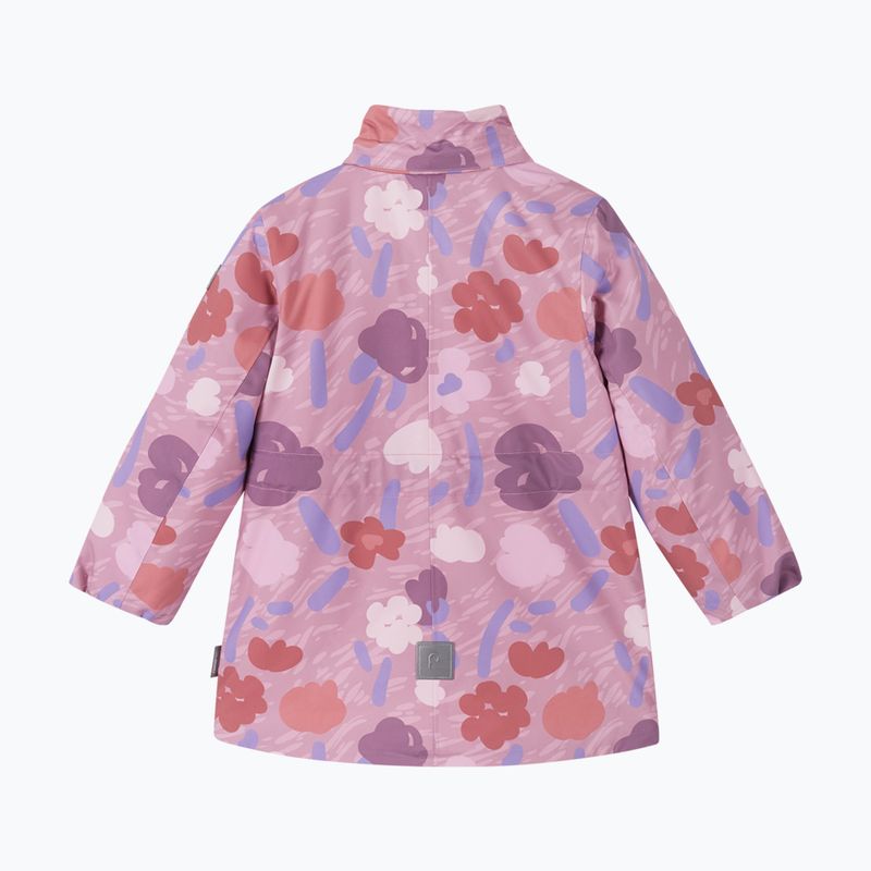 Children's winter jacket Reima Muurame grey pink 4