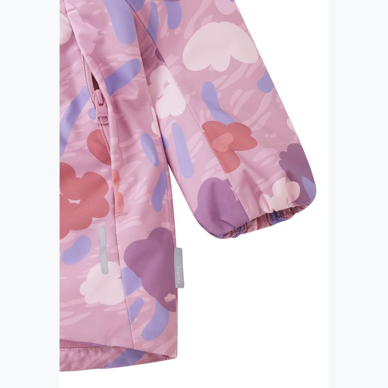 Children's winter jacket Reima Muurame grey pink 8