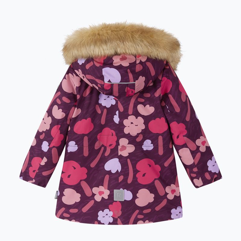 Children's winter jacket Reima Muurame deep purple 2