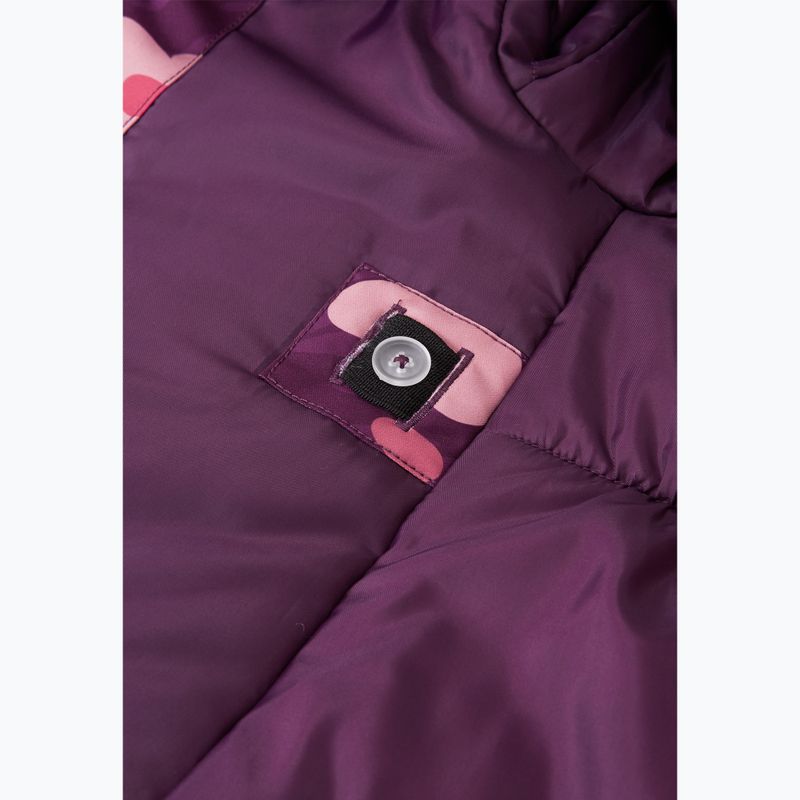 Children's winter jacket Reima Muurame deep purple 9