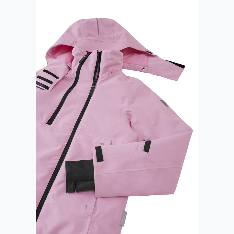 Children's ski jacket Reima Perille light heather 4
