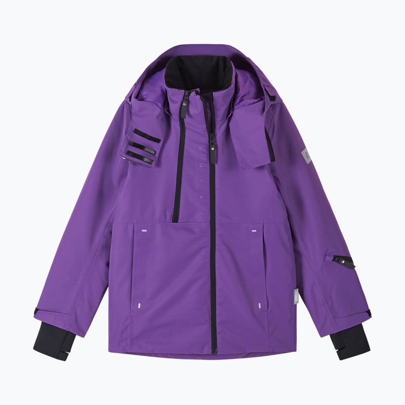 Children's ski jacket Reima Perille plum purple