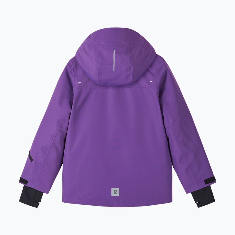 Children's ski jacket Reima Perille plum purple 2