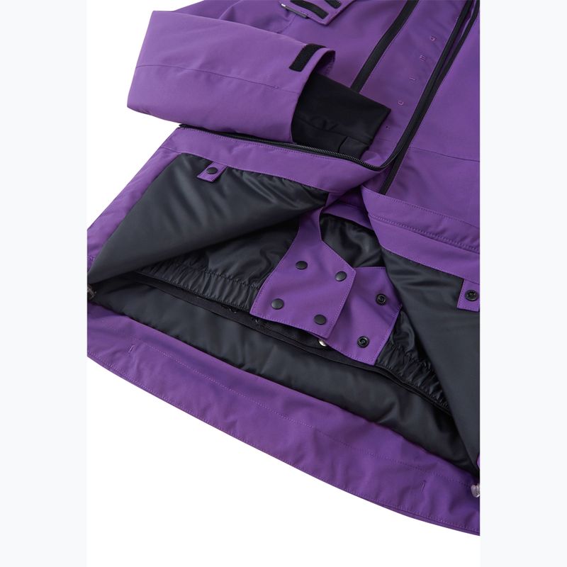 Children's ski jacket Reima Perille plum purple 5