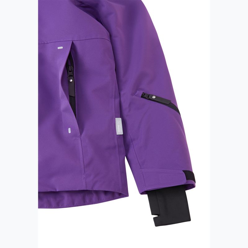 Children's ski jacket Reima Perille plum purple 6