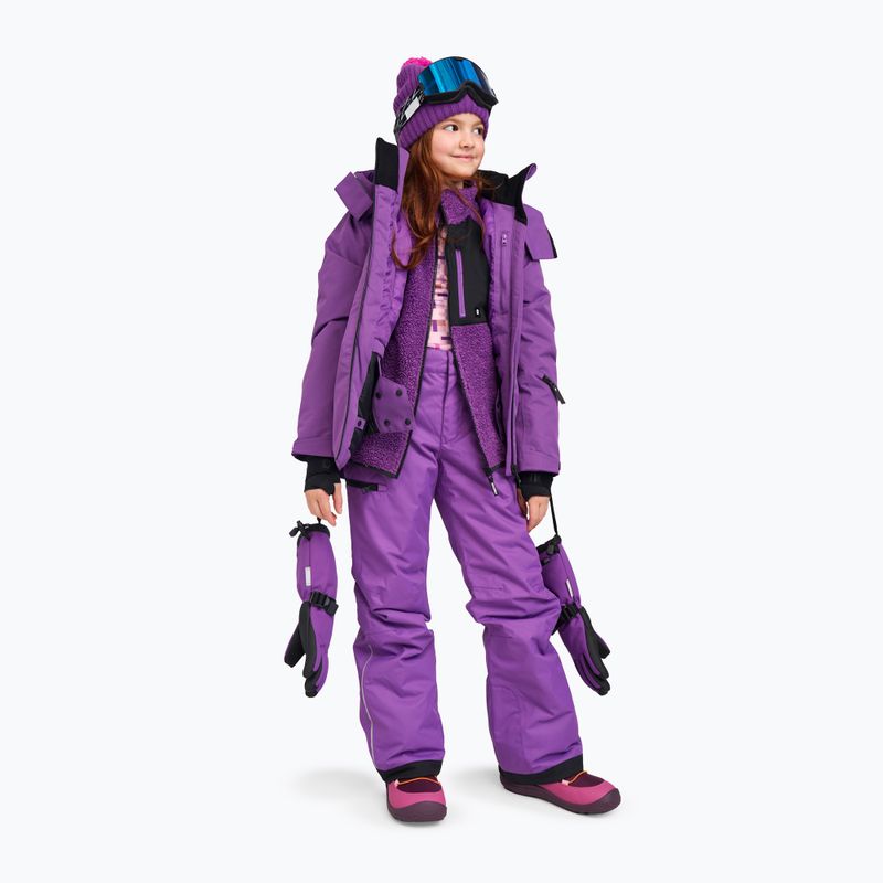 Children's ski jacket Reima Perille plum purple 13
