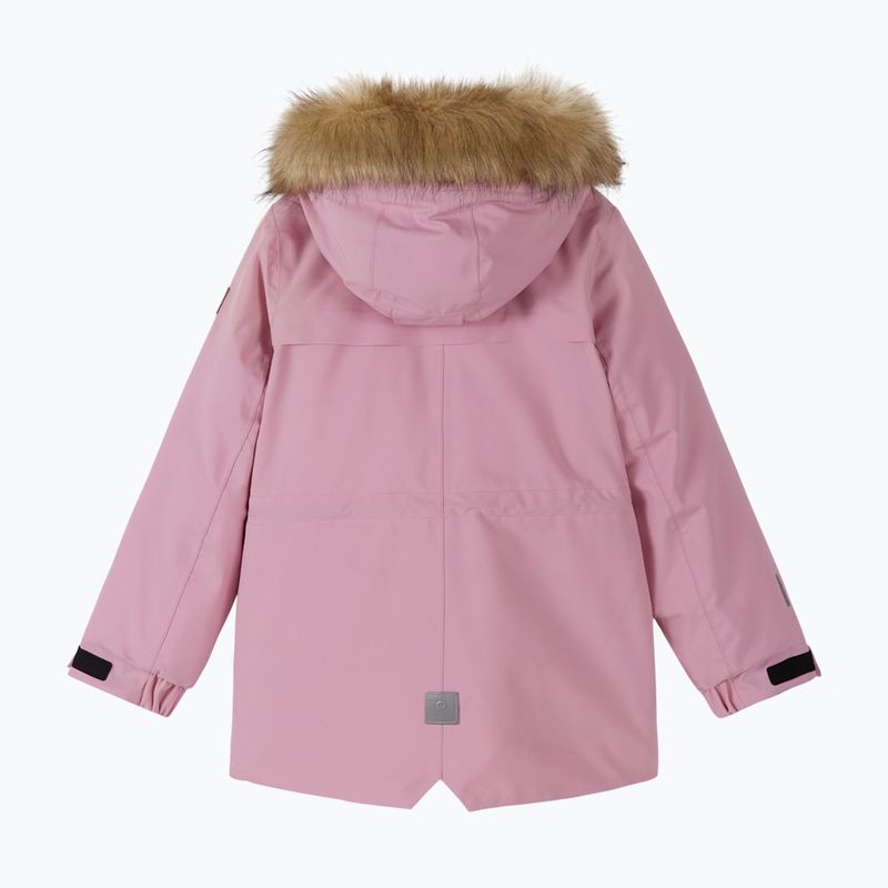 Children's winter jacket Reima Ajaton grey pink 2