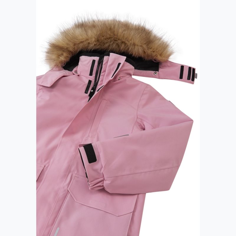 Children's winter jacket Reima Ajaton grey pink 5