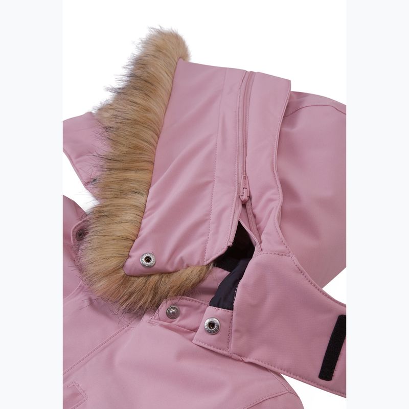 Children's winter jacket Reima Ajaton grey pink 6