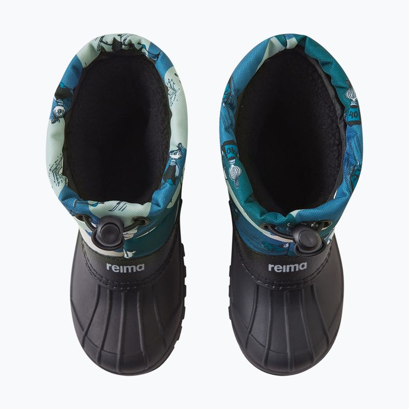 Children's snow boots Reima Moomin Nefar blue ocean 4