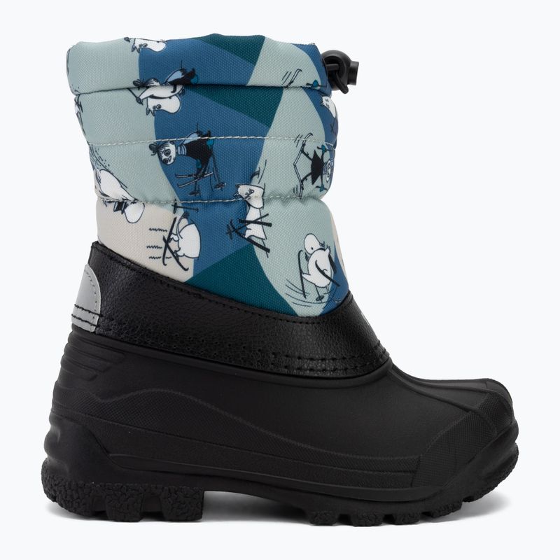 Children's snow boots Reima Moomin Nefar blue ocean 2