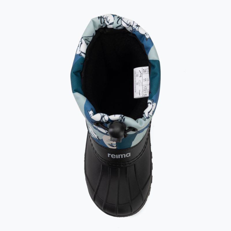 Children's snow boots Reima Moomin Nefar blue ocean 5