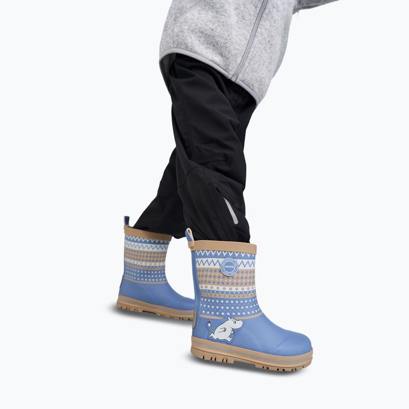 Children's wellington boots Reima Moomin Magisk blue ocean 12