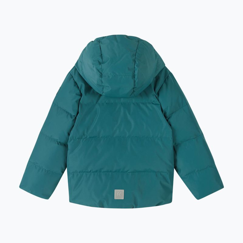 Children's down jacket Reima Paimio dark teal 2