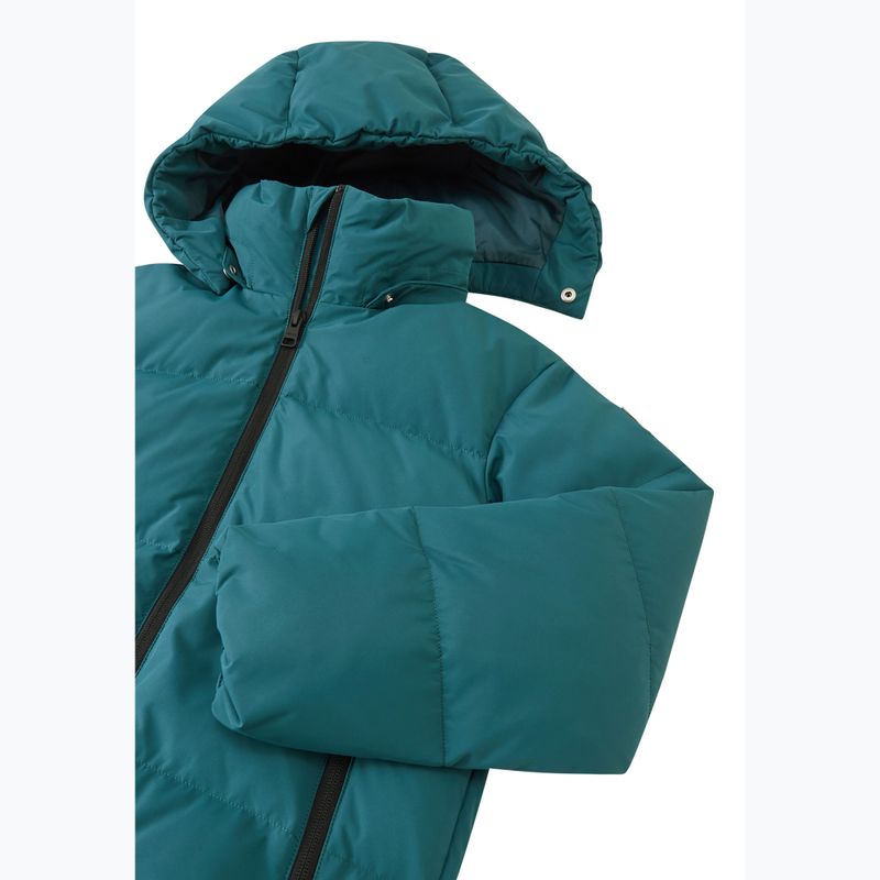 Children's down jacket Reima Paimio dark teal 4