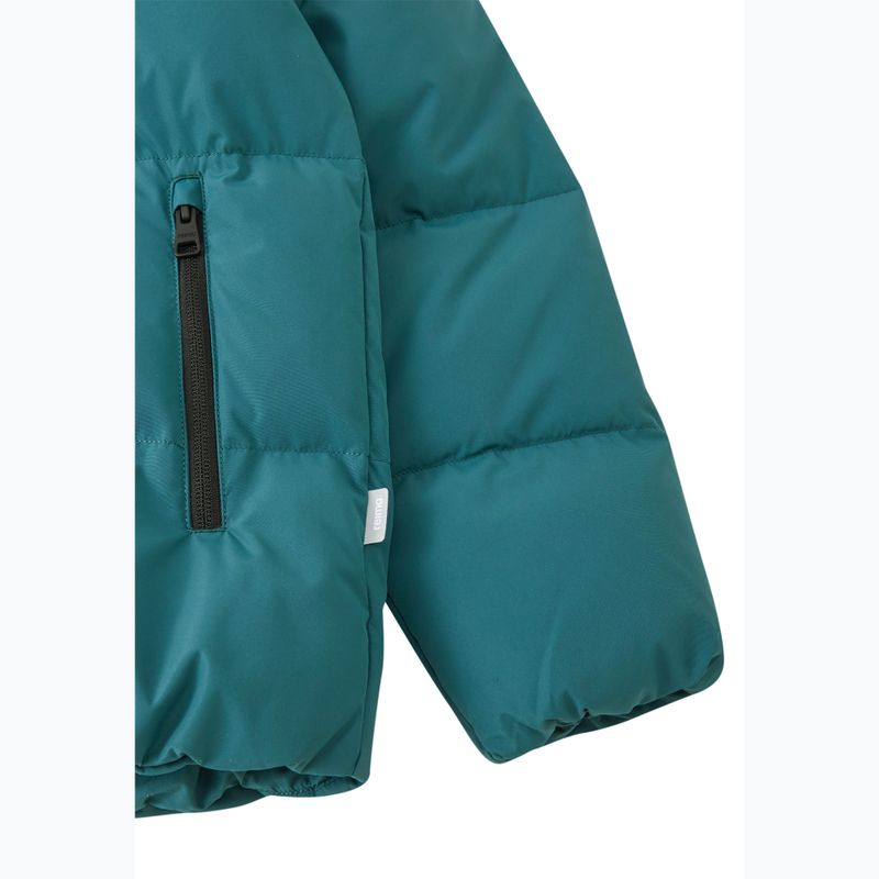 Children's down jacket Reima Paimio dark teal 5