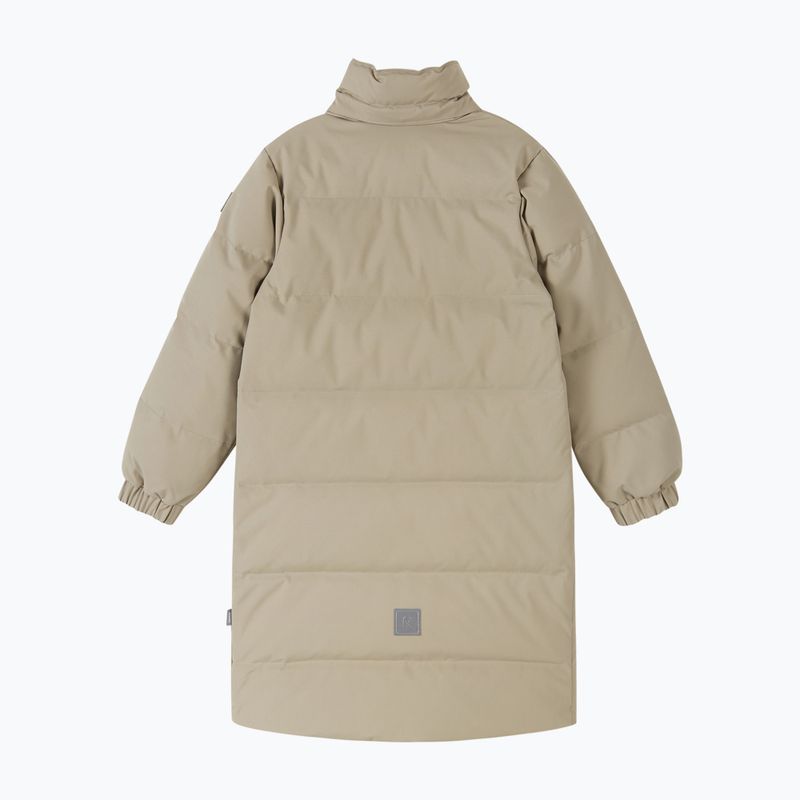 Children's down coat Reima Parkkala earthy beige 3