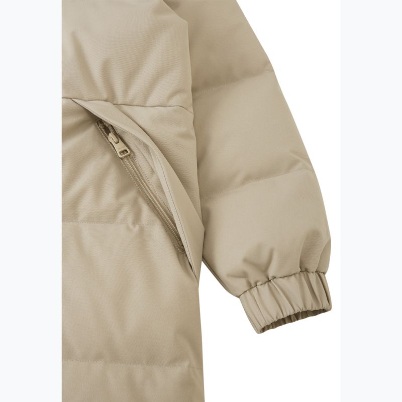 Children's down coat Reima Parkkala earthy beige 5