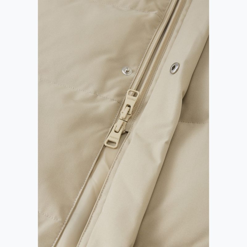 Children's down coat Reima Parkkala earthy beige 6