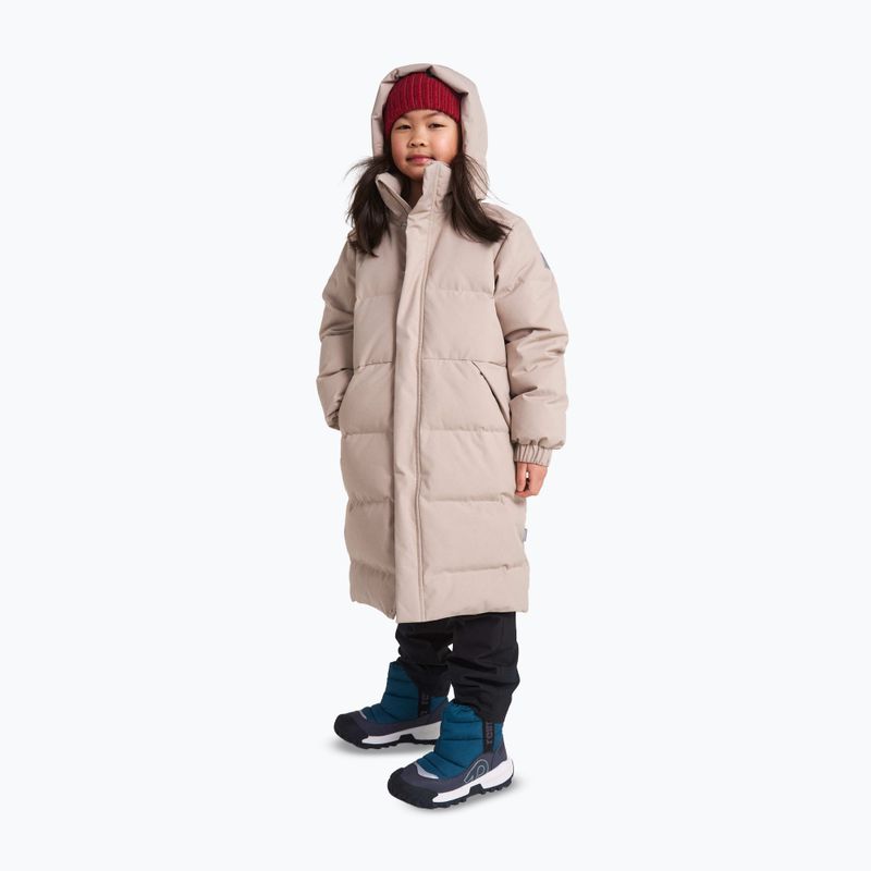 Children's down coat Reima Parkkala earthy beige 7