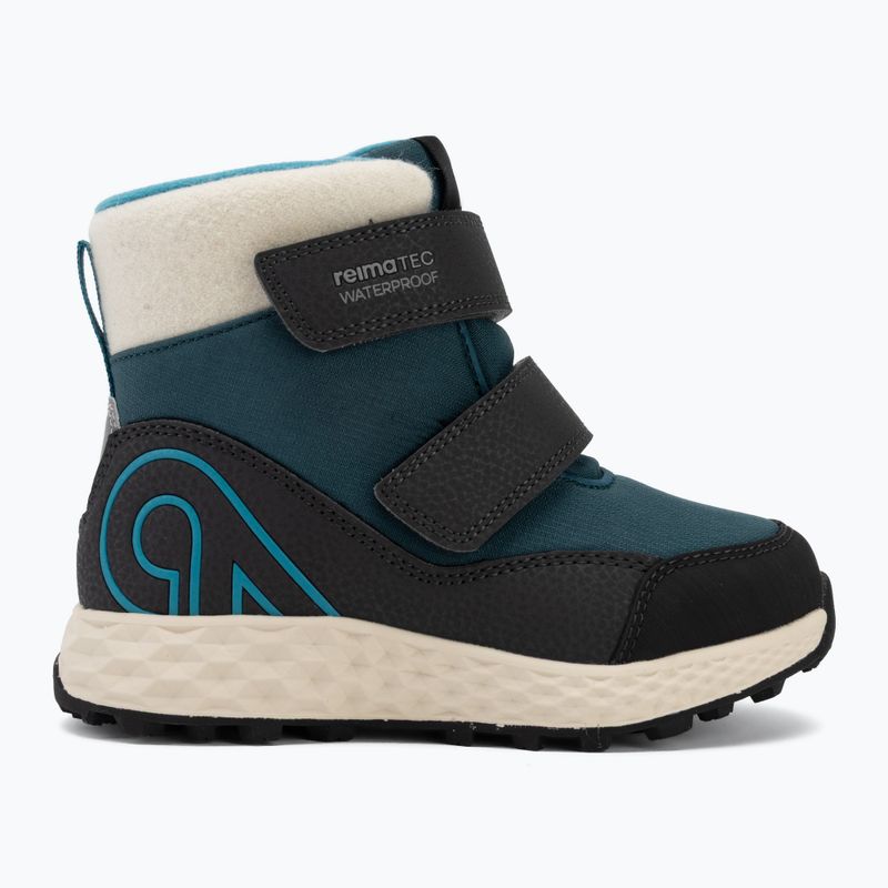 Children's snow boots Reima Hallava dark teal 2