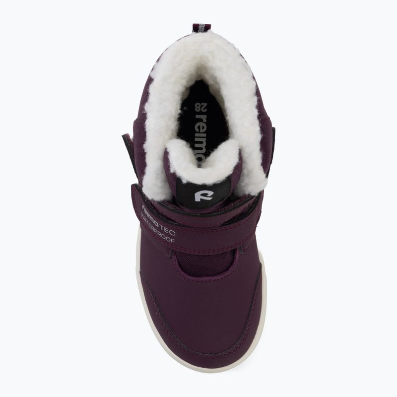 Children's snow boots Reima Pyrytys deep purple 5