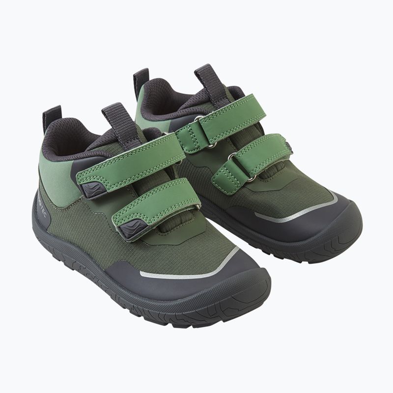 Children's barefoot shoes Reima Viikari thyme green 3
