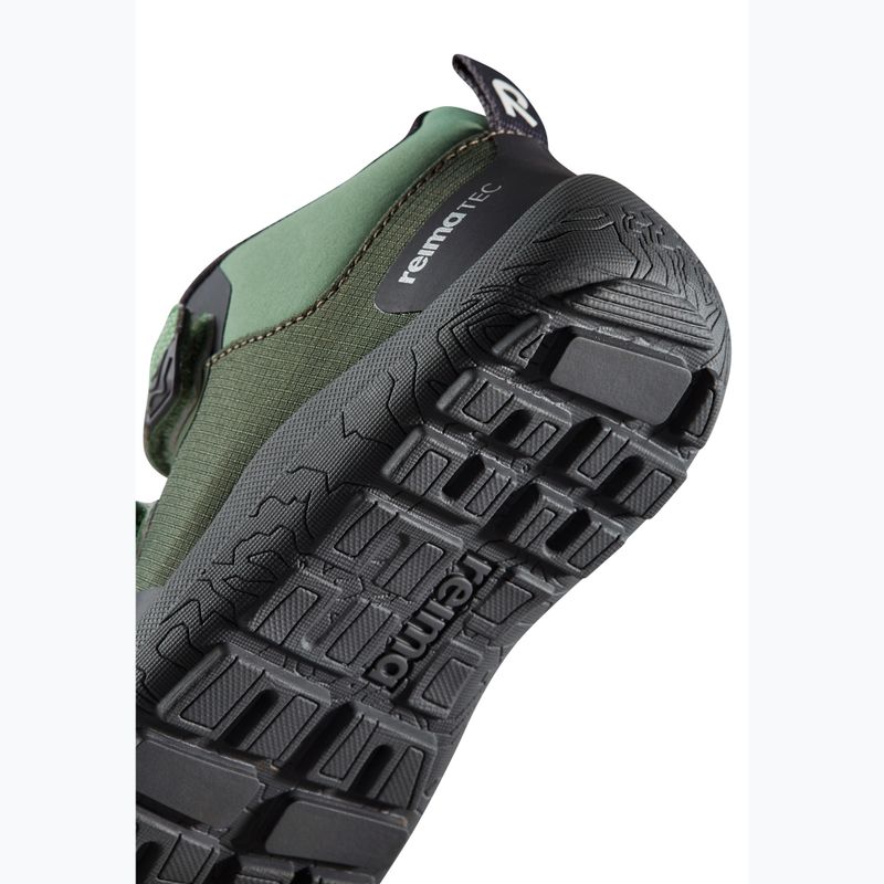 Children's barefoot shoes Reima Viikari thyme green 7