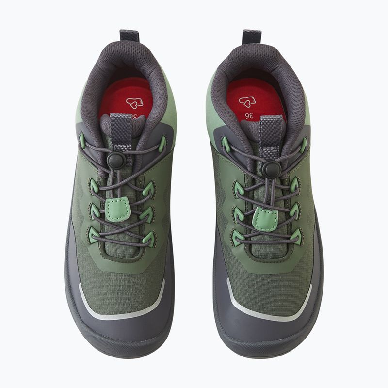 Children's barefoot shoes Reima Sankari thyme green 6