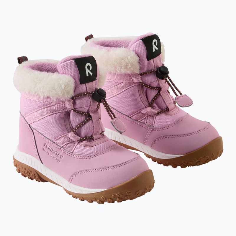 Children's snow boots Reima Samooja grey pink 3